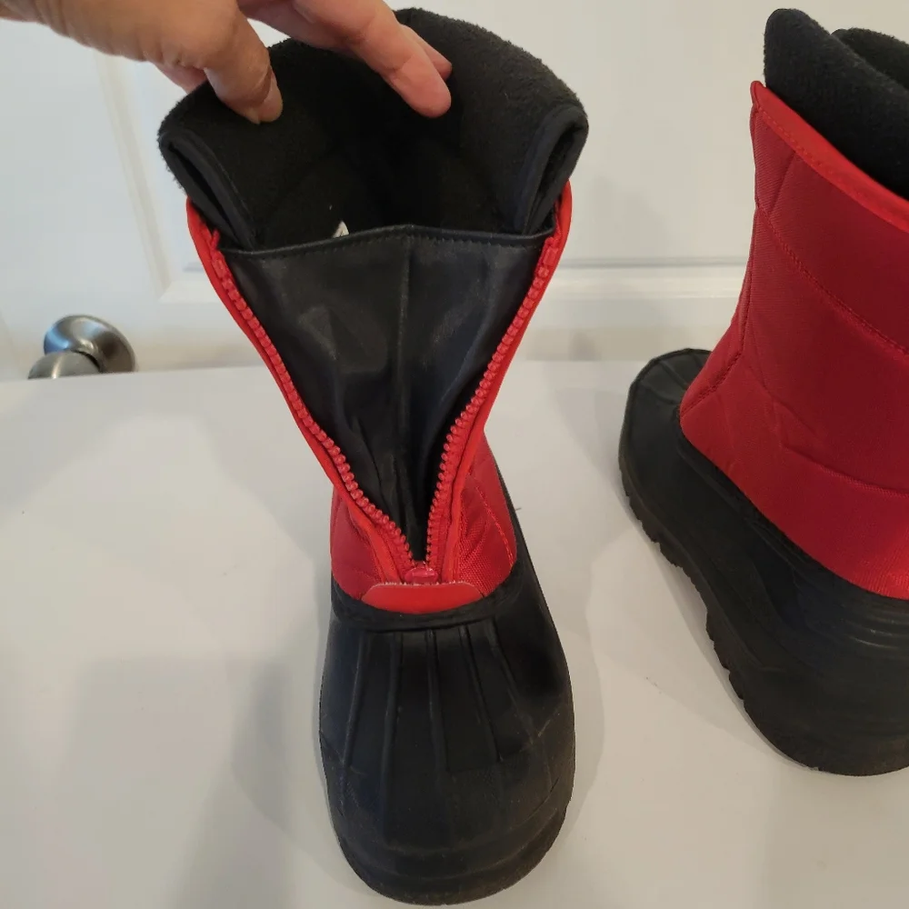 Dream Pairs Boys Girls Kids Warm Waterproof Snow Boots Winter Size 2